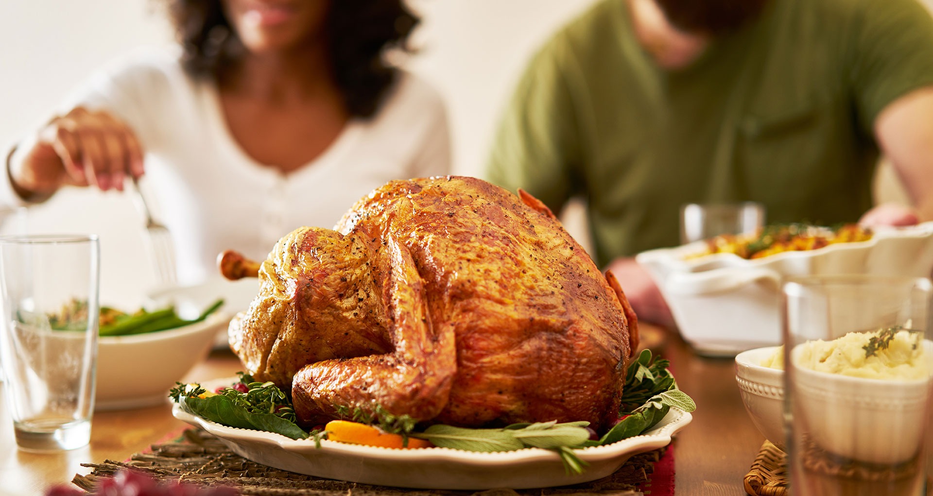 turkey on table during meal free thanksgiving turkey