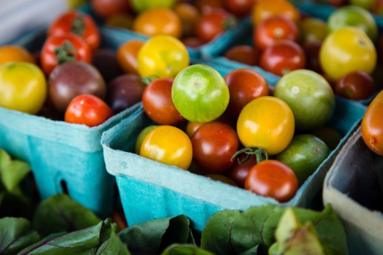 local farm produce plays a part in sustainable hospital food